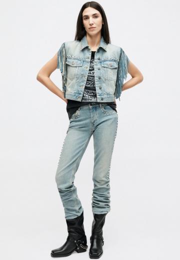 Клешеные джинсы