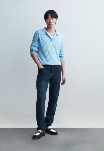 Прямые джинсы