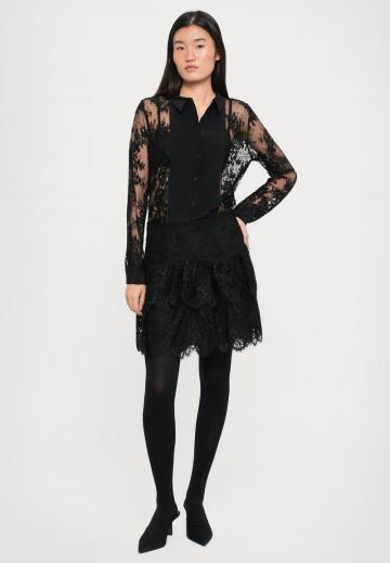 Юбка с воланами