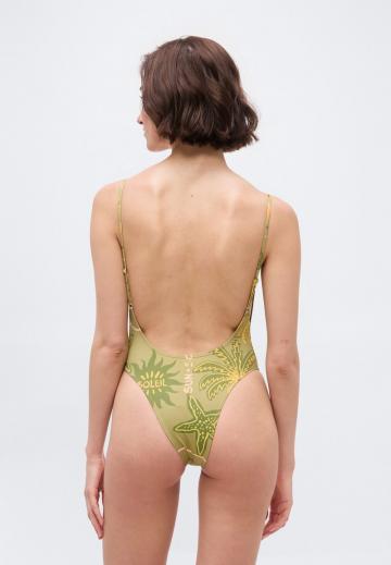 Слитный купальник