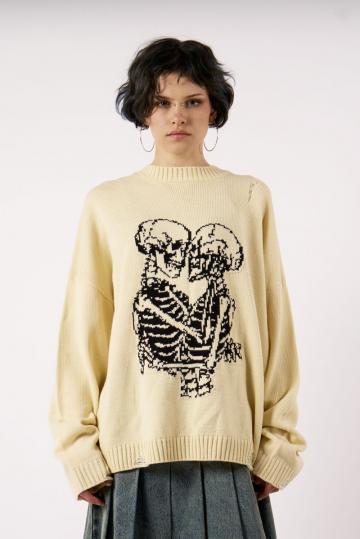 Длинный пуловер