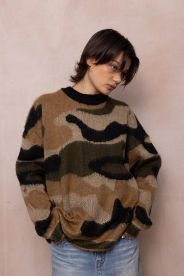 Длинный пуловер