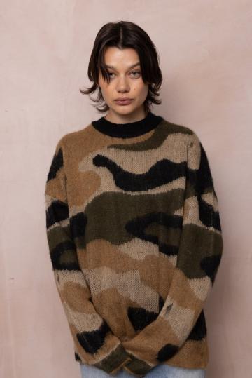 Длинный пуловер