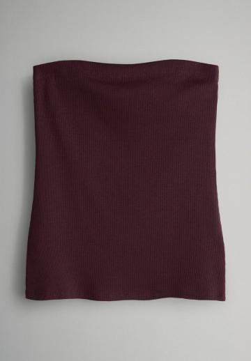 Топ без бретелек