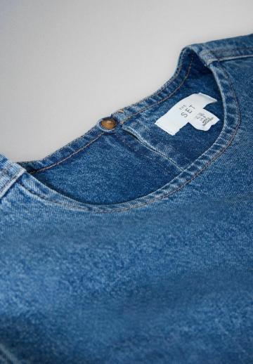 Джинсовое платье