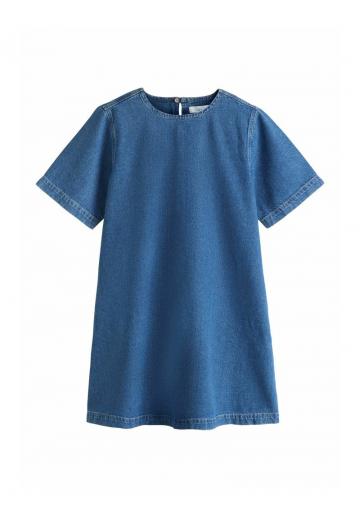 Джинсовое платье