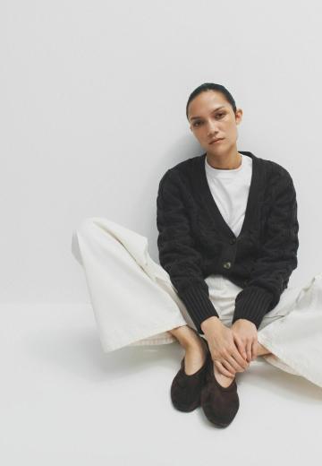 Вязаная кофта