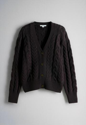 Вязаная кофта