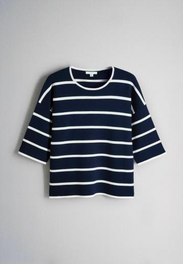 Пуловер с рукавом три четверти