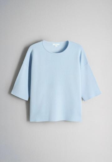 Пуловер с рукавом три четверти