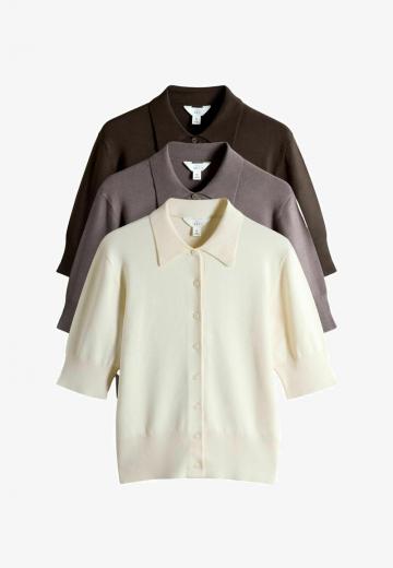 Вязаный жилет