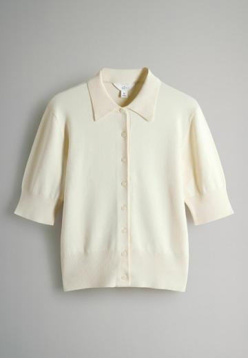 Вязаный жилет