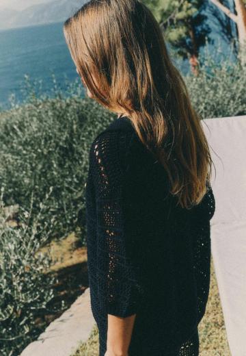 Вязаная кофта