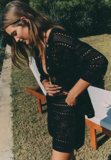 Вязаная кофта