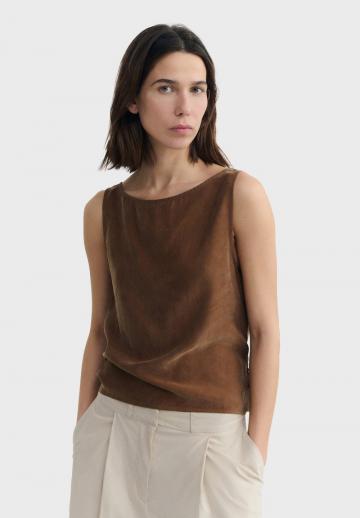 Блузка без рукавов