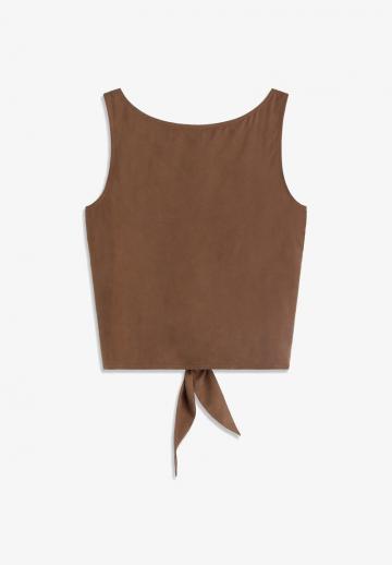 Блузка без рукавов