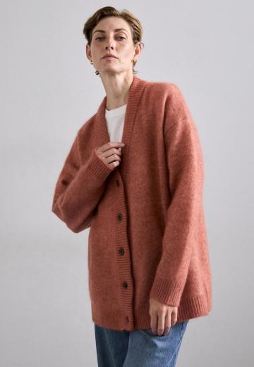 Длинный кардиган