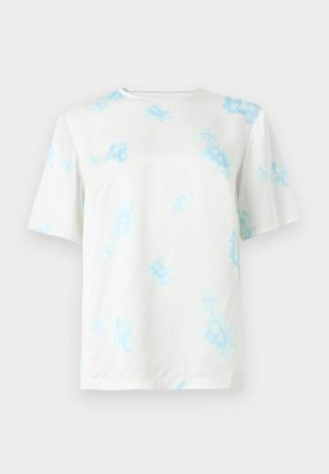 Атласная блузка