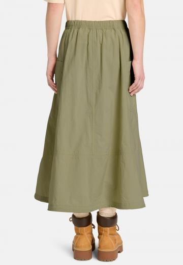 Юбка с накладными карманами