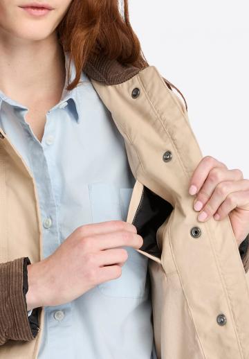 Короткое пальто