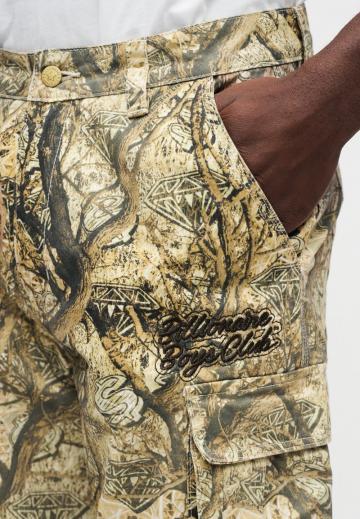 Брюки с накладными карманами