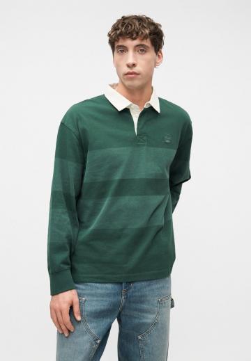 Поло с длинным рукавом
