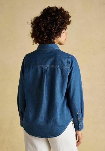 Джинсовая блузка