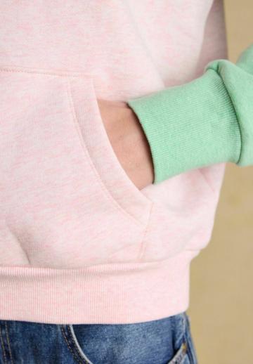 Пуловер с капюшоном