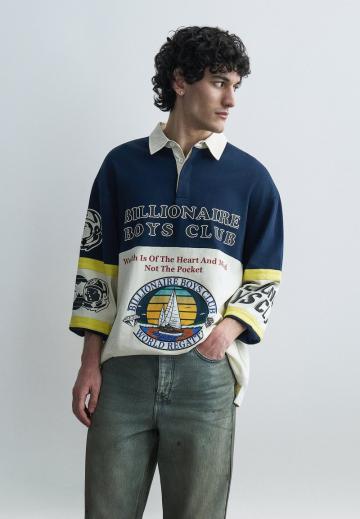 Поло с длинным рукавом