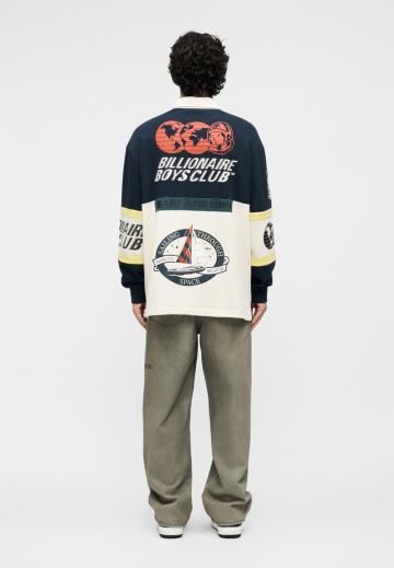 Поло с длинным рукавом