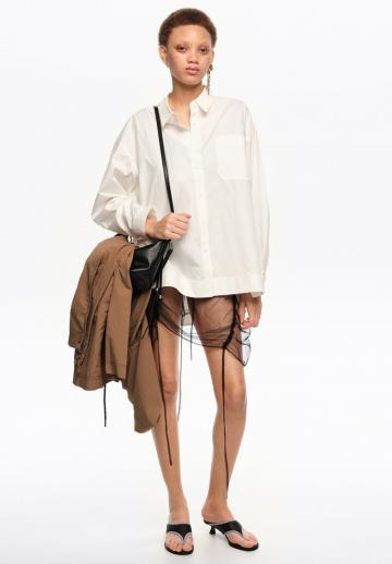 Длинная блузка