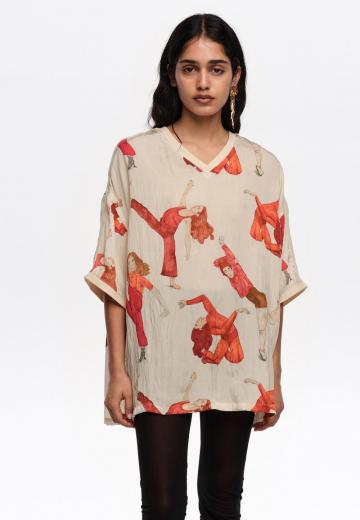 Длинная майка