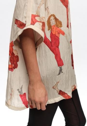 Длинная майка