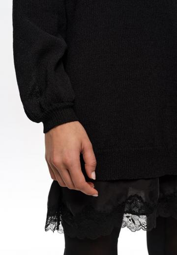 Длинный пуловер