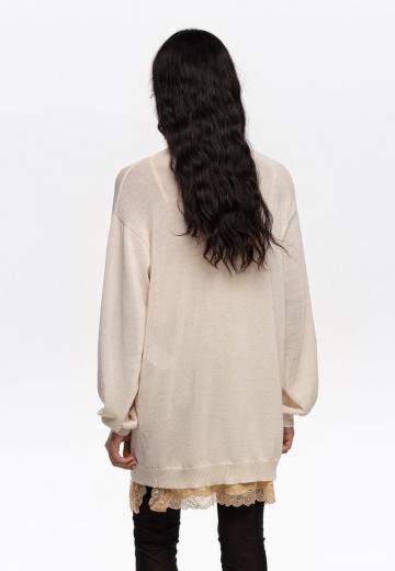 Длинный пуловер