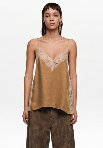 Топ на бретельках