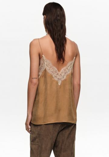 Топ на бретельках