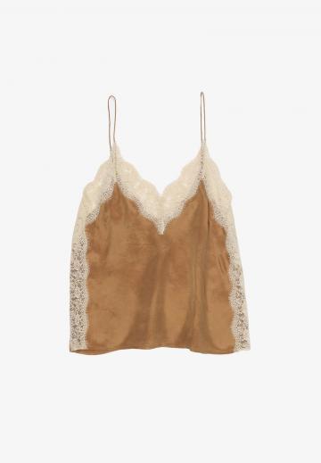 Топ на бретельках