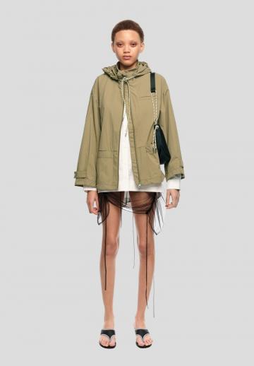 Куртка с накладнымит карманами