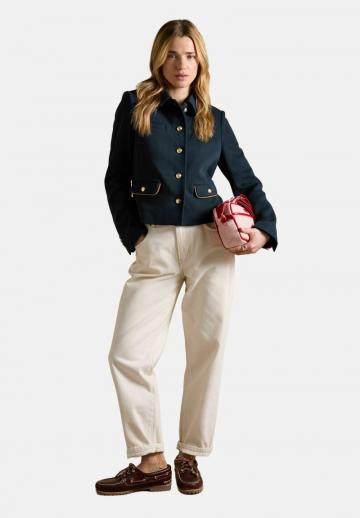 Блейзер с накладными карманами