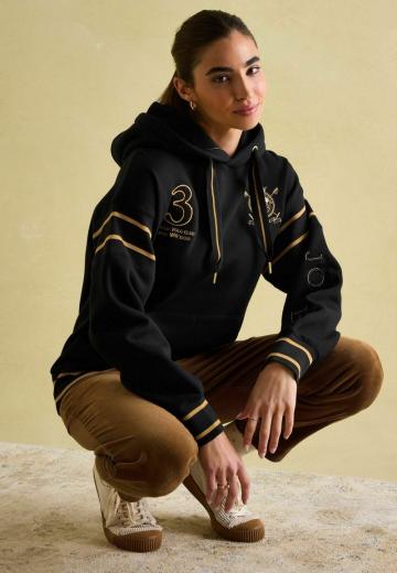 Пуловер с капюшоном