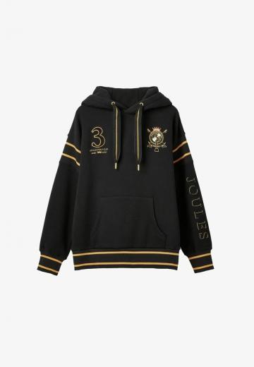 Пуловер с капюшоном