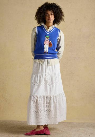 Пуловер без рукавов