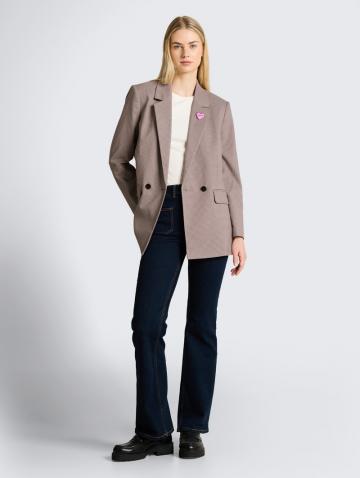 Длинный блейзер