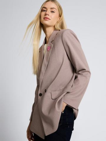 Длинный блейзер