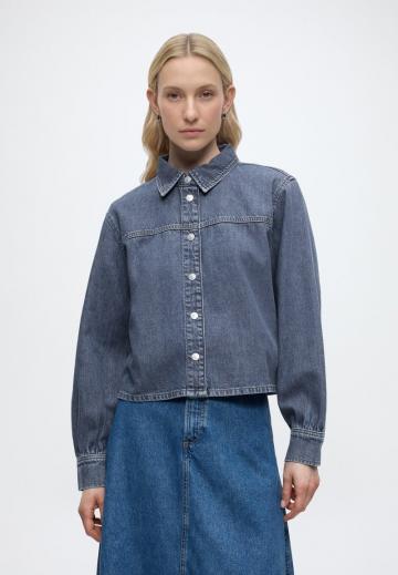 Джинсовая блузка