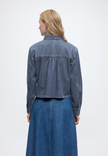 Джинсовая блузка
