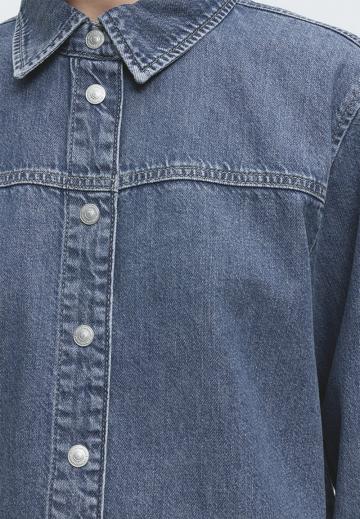 Джинсовая блузка