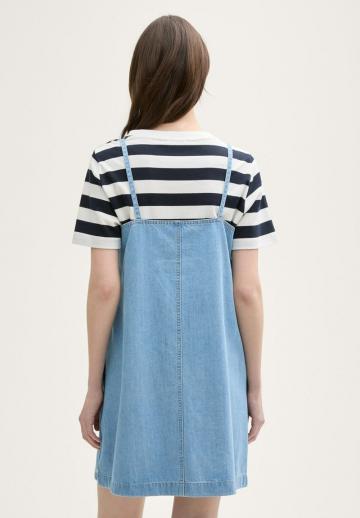 Джинсовый комбинезон