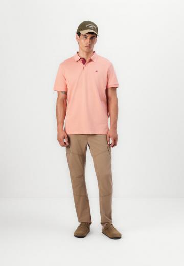 Брюки с накладными карманами